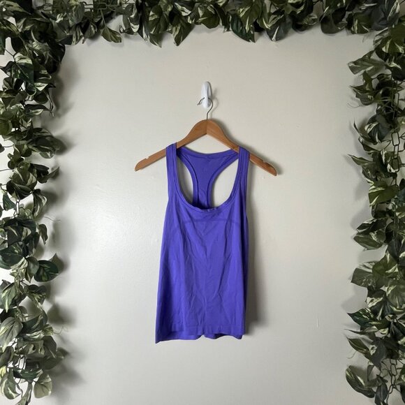 Lululemon Athletic Swiftly Tech Racerback Tank Top Race Purple Women’s Sz 12 - Picture 1 of 6
